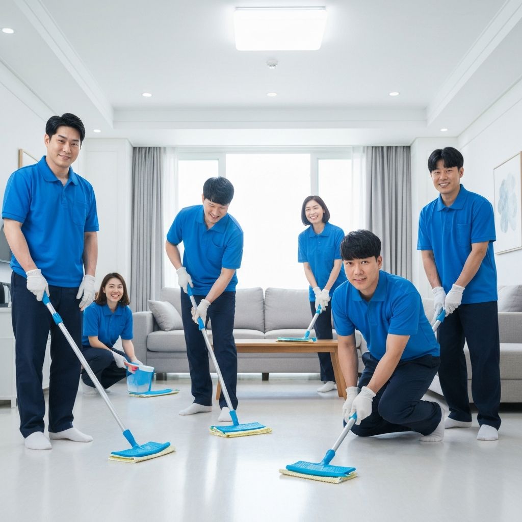 청년홈케어 전문 청소팀